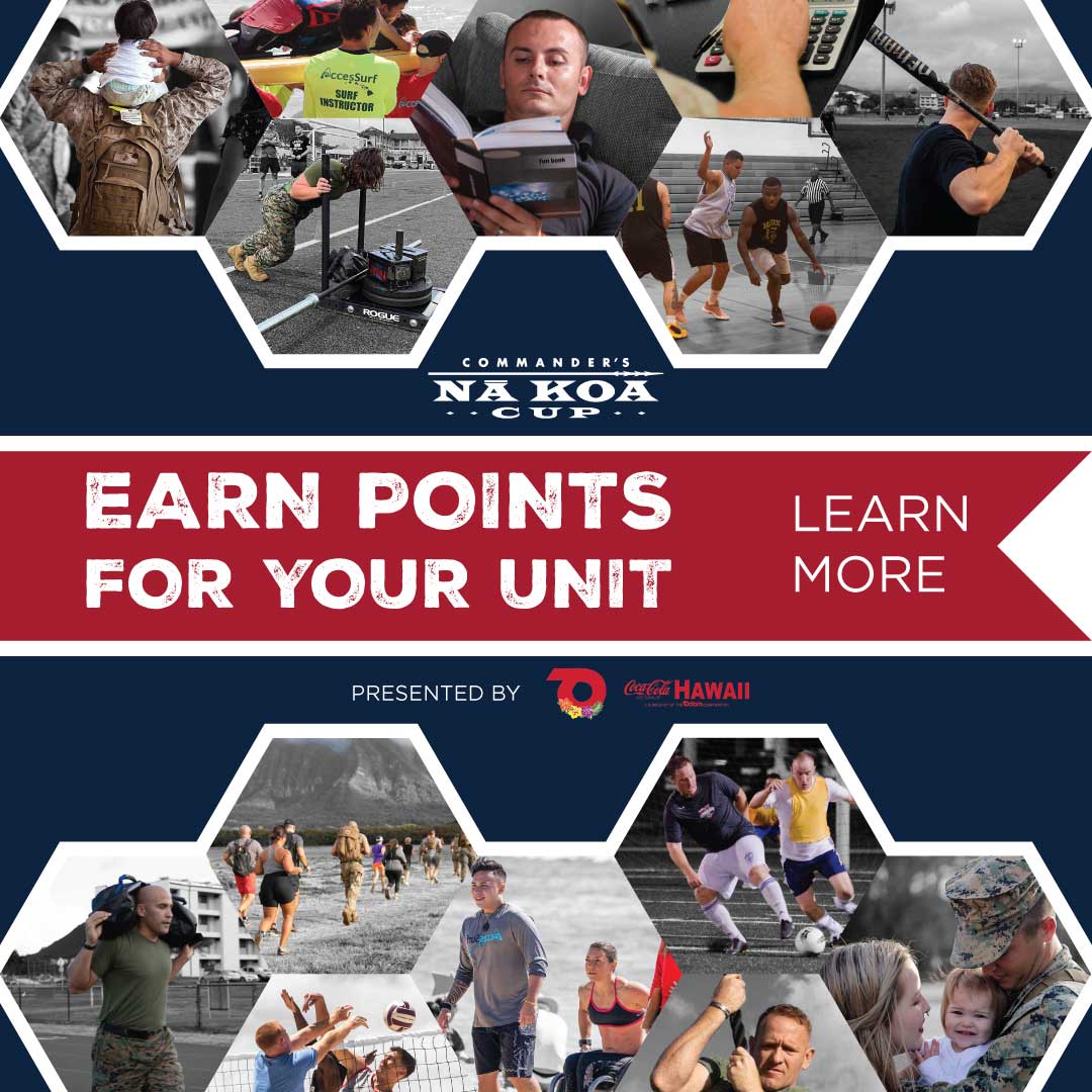 Commander's Na Koa Cup Points System