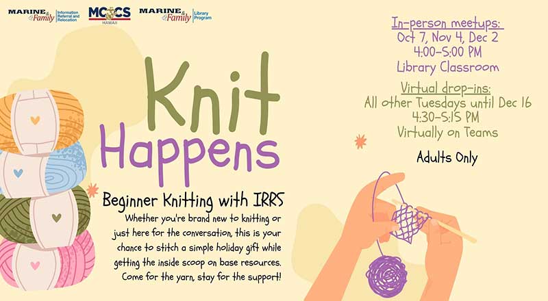 Knit Happens (In-Person)