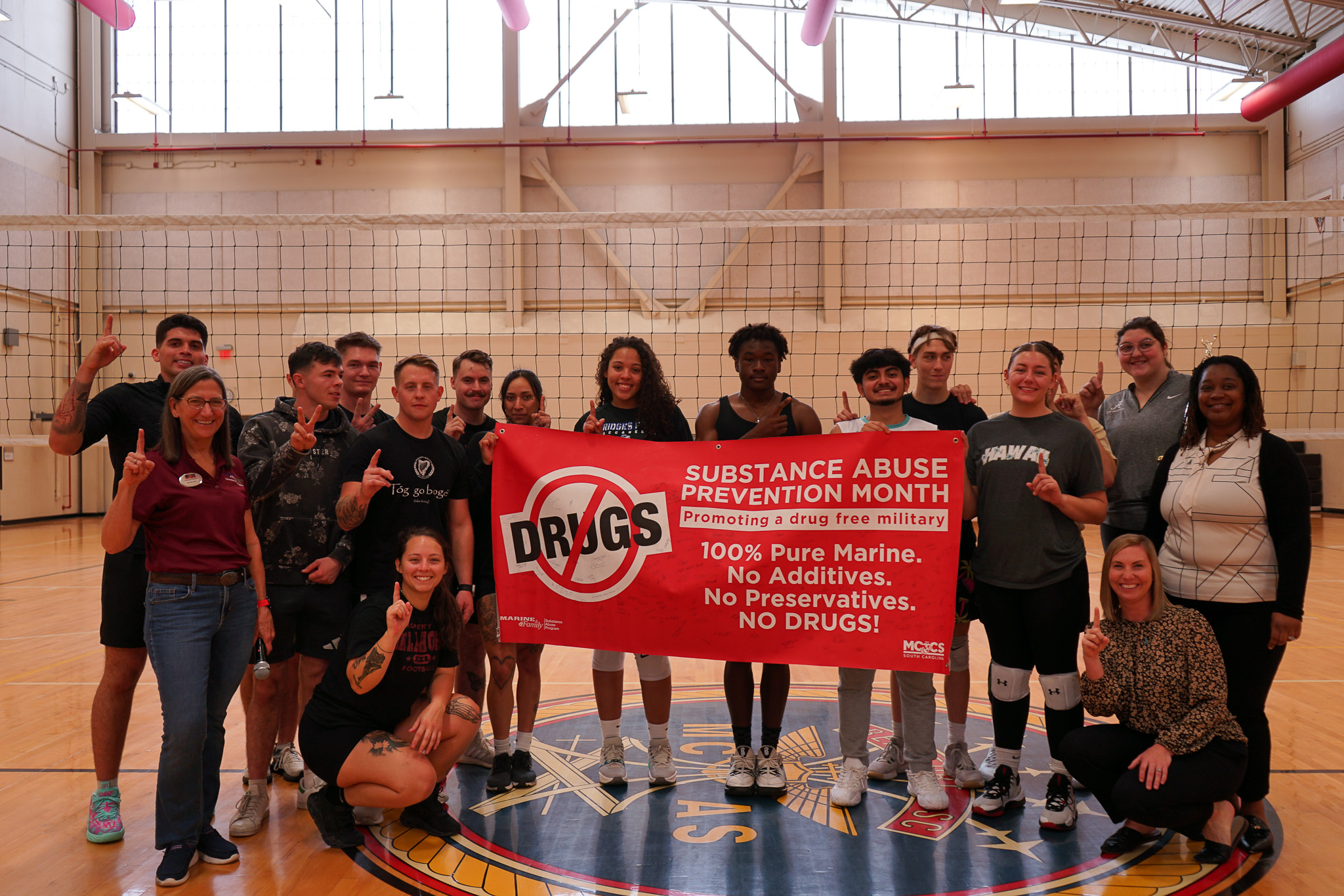 Spike Out Drugs: Substance Abuse Prevention Month Volleyball Tournament