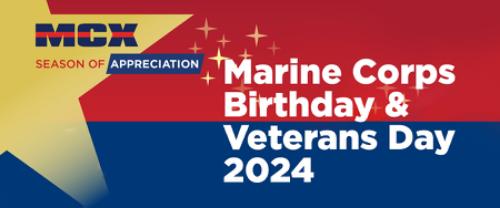 Marine Corps Birthday and Veterans Day 2024