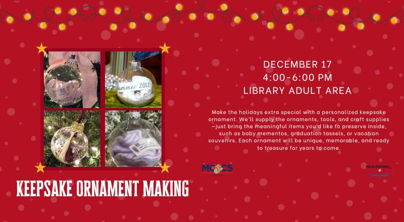 Keepsake Ornament Making