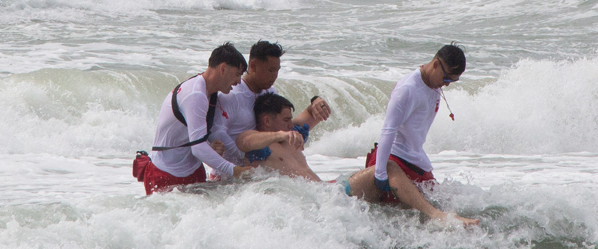 MCCS Aquatics, Onlsow Beach, and MCB Camp Lejeune Train for Beach Safety